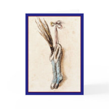 Armazenamento de Vintage - Cartão de Natal