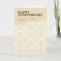 Arte Ornamental Art Déco – Cartão de Aniversário d