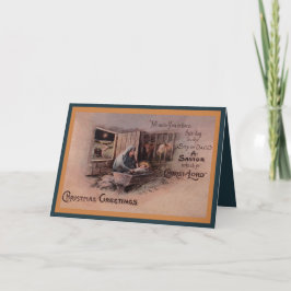 Festividades As bênçãos do cartão de saudação de Natal