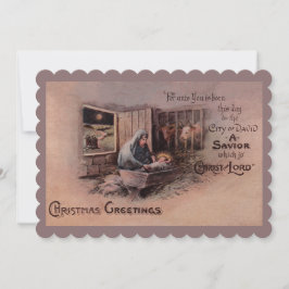 Festividades As bênçãos do cartão plano de Natal