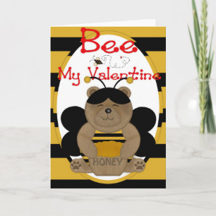 Festividades Bee My Namorados Honey Bee Boy - Cartão de Saudaçã