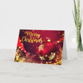 Festividades Belo cartão de Natal com desejos quentes