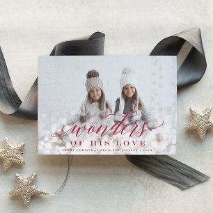 Festividades Bokeh Flare Cartão com fotos de férias