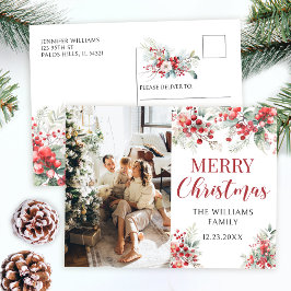 Festividades Bolas de inverno Cartão postal de Natal