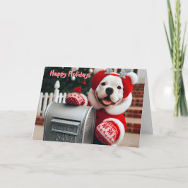 Festividades Bolsa Americana no Cartão de Caixa de Correio dos 