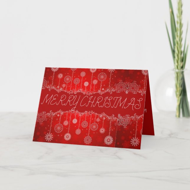 Festividades BONITAS EXPRESSÕES - Cartão de Saudação de Natal (Frente)