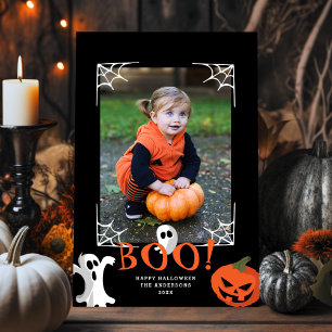 Festividades Boo Bonito! Cartão de Férias de Halloween