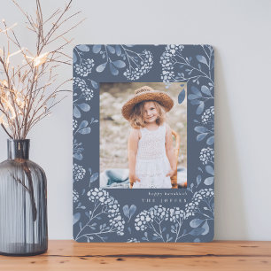 Festividades Buquê de inverno Cartão com fotos de Hanukkah