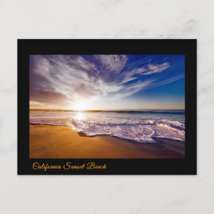 Festividades California Sunset Beach - Cartão postal de feriado