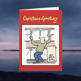 Festividades Carpinteiro ou Cartão de Natal para Joiner