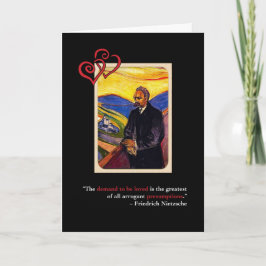 Festividades Cartão #2 do dia dos Anti-Namorados de Nietzsche