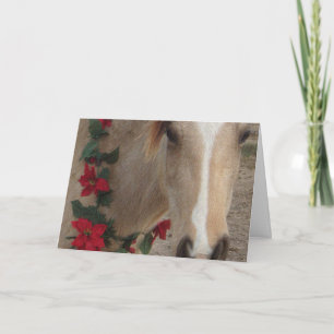 Festividades Cartão - Cavalo de Natal