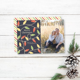 Festividades Cartão com fotos das Luzes de Natal - Estilo de Vi