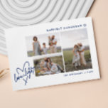 Festividades Cartão com fotos de Amor e Coração Leve Hanukkah 3<br><div class="desc">Celebre o Festival das Luzes de uma forma quente e moderna com este cartão com fotos de Chanucá personalizável - perfeito para compartilhar amor, luz e alegria com aqueles que mais importam. Projetada com simplicidade e elegância, esta carta apresenta uma mensagem de "Amor e Luz" emocionada em um roteiro escrito...</div>