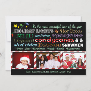 Festividades Cartão com fotos de Arte do Metrô de Natal Moder