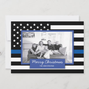 Festividades Cartão com fotos de Bandeira Americano da Linha A