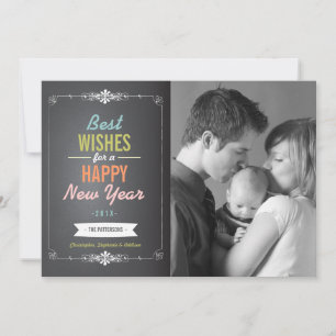 Festividades Cartão com fotos de Feliz ano novo de Melhores De