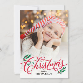 Festividades Cartão com fotos de Férias das Ramais de Natal