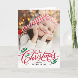 Festividades Cartão com fotos de Férias das Ramais de Natal