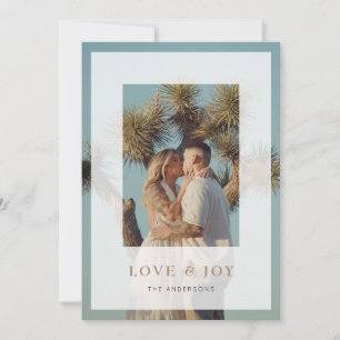 Festividades Cartão com fotos de Férias de Sobreposição de Vell