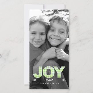 Festividades CARTÃO COM FOTOS de Natal DOTS