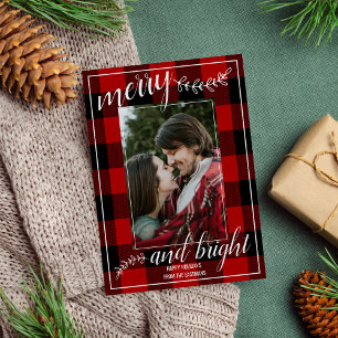 Festividades Cartão com fotos de Natal Feliz da Família