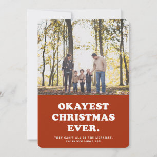 Festividades Cartão com fotos de Natal mais engraçado
