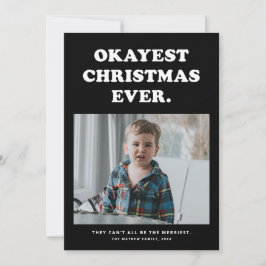 Festividades Cartão com fotos de Natal mais engraçado