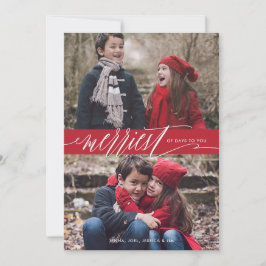 Festividades Cartão com fotos de Natal nos Dias Mais Felizes