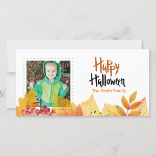 Festividades Cartão com fotos Feliz de Halloween