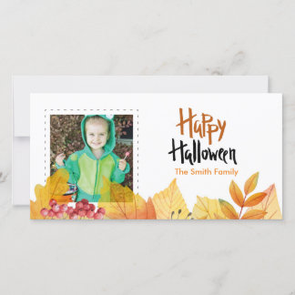 Festividades Cartão com fotos Feliz de Halloween