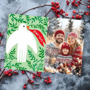 Festividades Cartão com fotos PERSONALIZADO de Férias de Natal