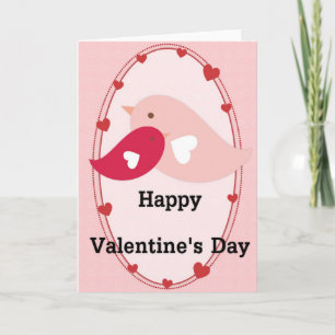 Festividades Cartão d2 para aves de amor de feliz dia de os nam