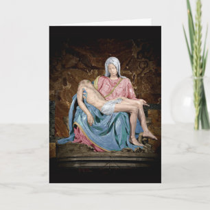 FESTIVIDADES CARTÃO DA PIETÀ DE MICHELANGELO