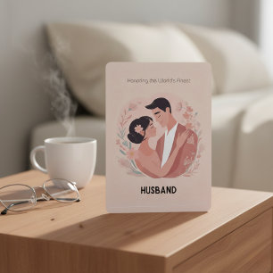 Festividades Cartão de Amor Cozy "O Melhor Marido"
