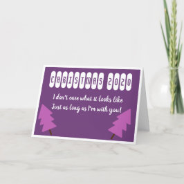 Festividades Cartão de Amor Feliz Natal