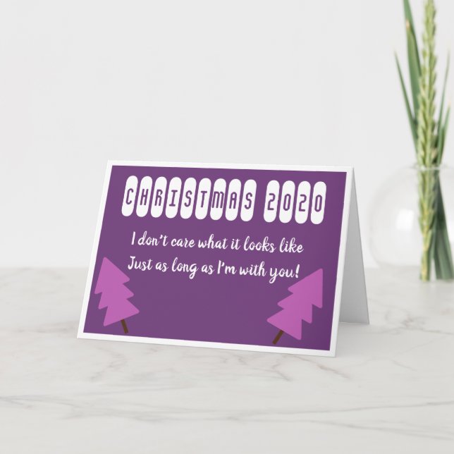 Festividades Cartão de Amor Feliz Natal (Frente)