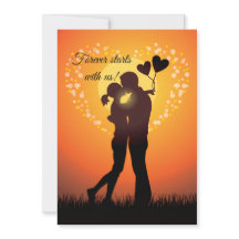 Cartão de Amor para o Dia dos Namorados e Além