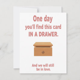 Festividades Cartão de Amor Romântico para Casais, Presente de 