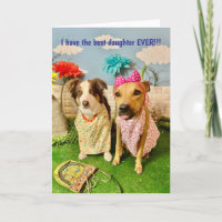 CARTÃO DE ANIVERSÁRIO DA FILHA HUMOROSA