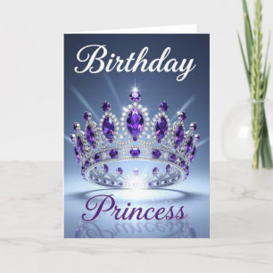 Festividades Cartão de aniversário da princesa, aniversário da