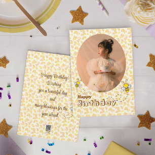 Festividades Cartão de Aniversário de Foto de Bumble Beers