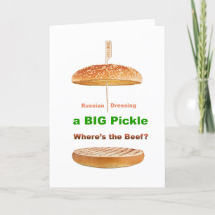 Festividades Cartão de Aniversário de Nada Burger Deluxe