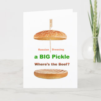 Festividades Cartão de Aniversário de Nada Burger Deluxe