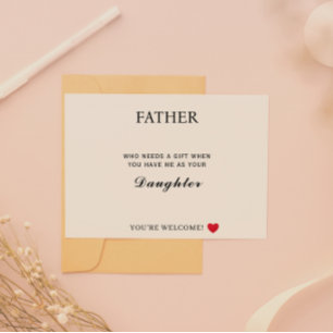 Festividades Cartão de aniversário de pai