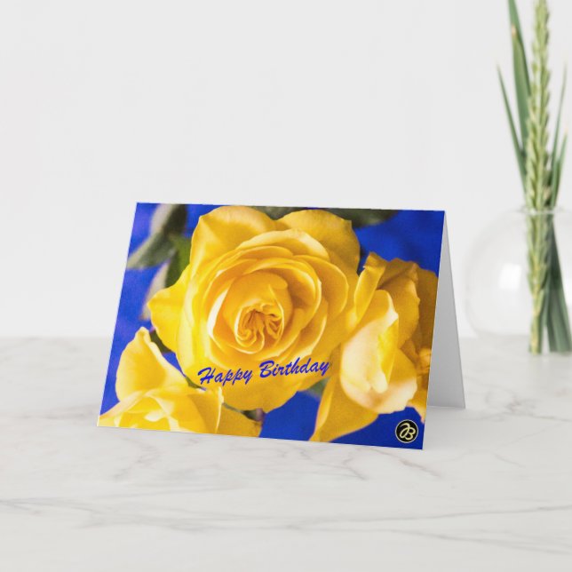 Festividades Cartão de Aniversário Dobrável (Frente)