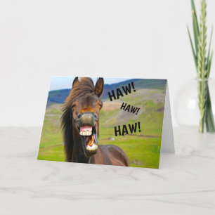 Festividades Cartão de Aniversário Engraçado de Humor Hormona