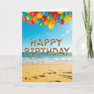Festividades Cartão de aniversário feliz, Cartão de aniversário