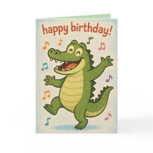Cartão de aniversário infantil
