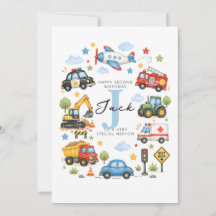 Cartão de Aniversário Personalizado de 2 Anos para